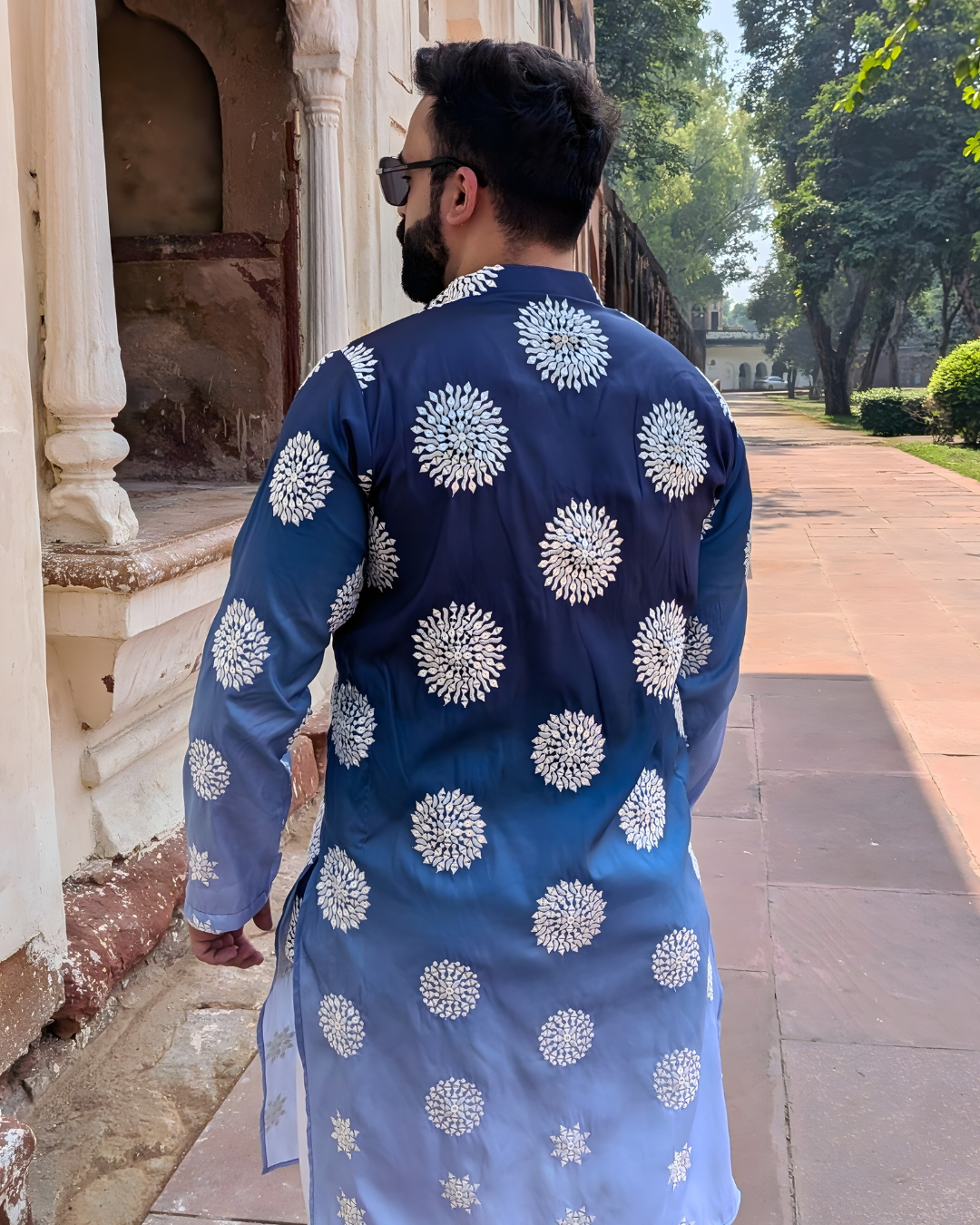 Midnight Bloom Kurta set