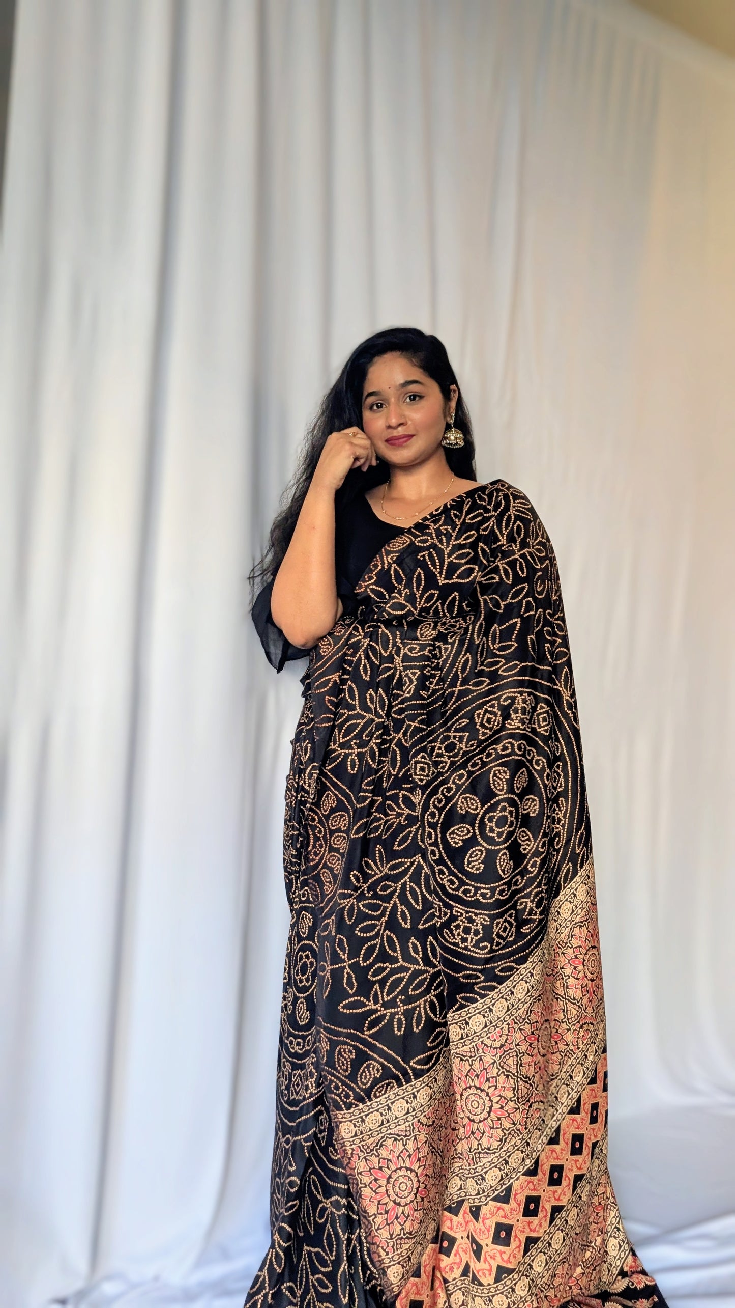 Shahi Ajrakh Saree